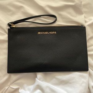 Black Michael Kors Clutch